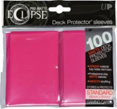 Ultra Pro Eclipse Standard Hot Pink Sleeves 100 Ultra Pro Eclipse Standard Hot Pink Sleeves 100